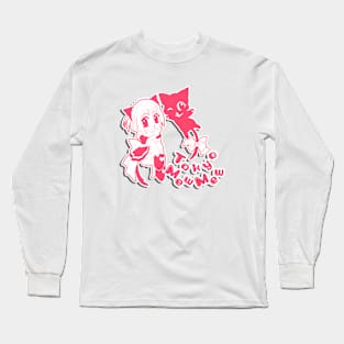 Tokyo Mew Mew - Furoku style Long Sleeve T-Shirt